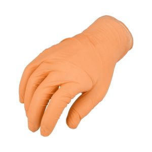 Orange Nitrile Gloves